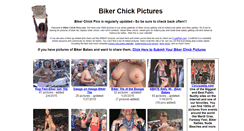 Desktop Screenshot of biker-chick-pics.com
